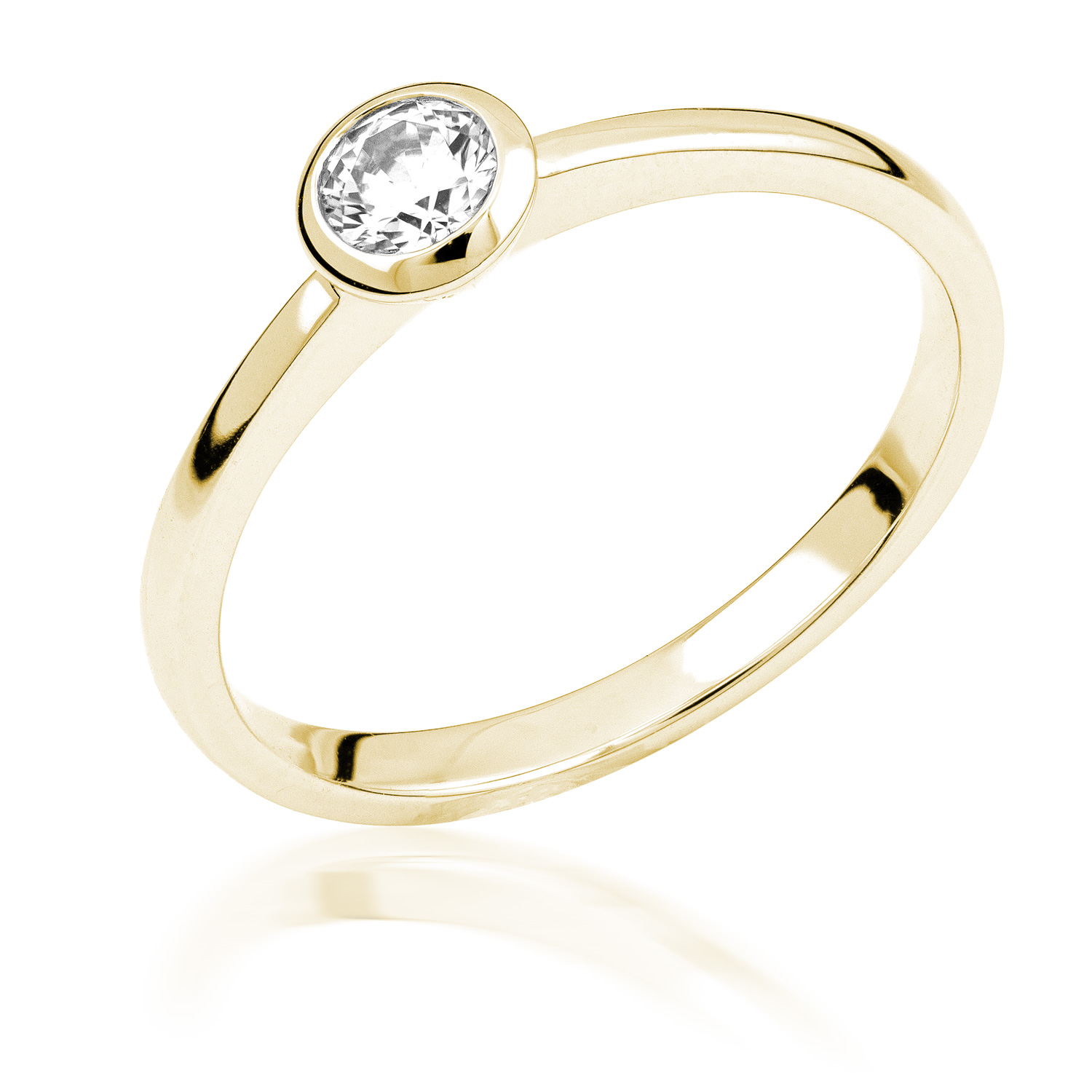 M117G – Zargenfassung, Gelbgold